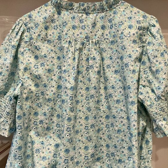 J Crew Floral Bundle: 1 Dress & 2 Blouses plus Cashmere Sweater - Picture 9 of 14